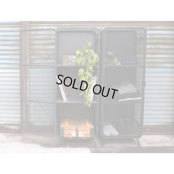 画像10: メッシュキャビネット L ビンテージグレー