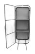 画像6:  新入荷！ 7218 メッシュキャビネット アンティークシルバー (6)
